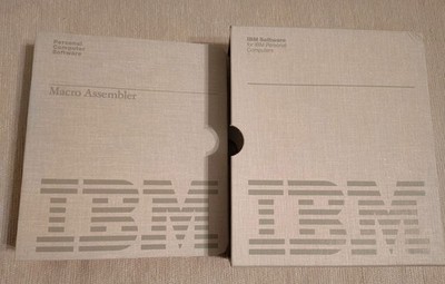 IBM Macro Assembler 2.0 With 5.25'' Floppy Disk Software 