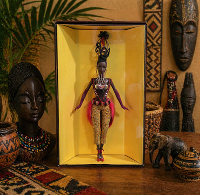 TANO Barbie Treasures of Africa Byron Lars G8050 Limited Edition Doll Authentic