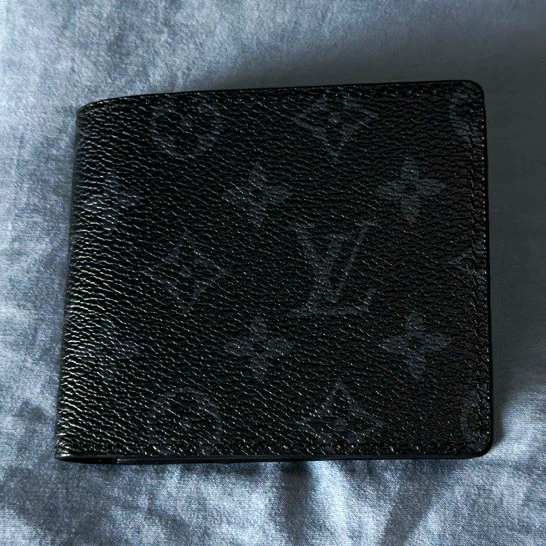 Louis Vuitton Leather Black Wallets for Men for sale | eBay