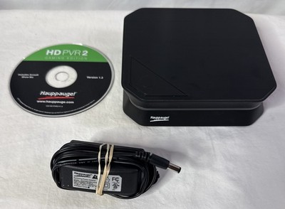 Hauppauge HD PVR 2 Plus Video Recorder With Power Cord And CD
