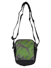 Borsa a tracolla Puma crossbody bag nera verde logo sportiva piccola