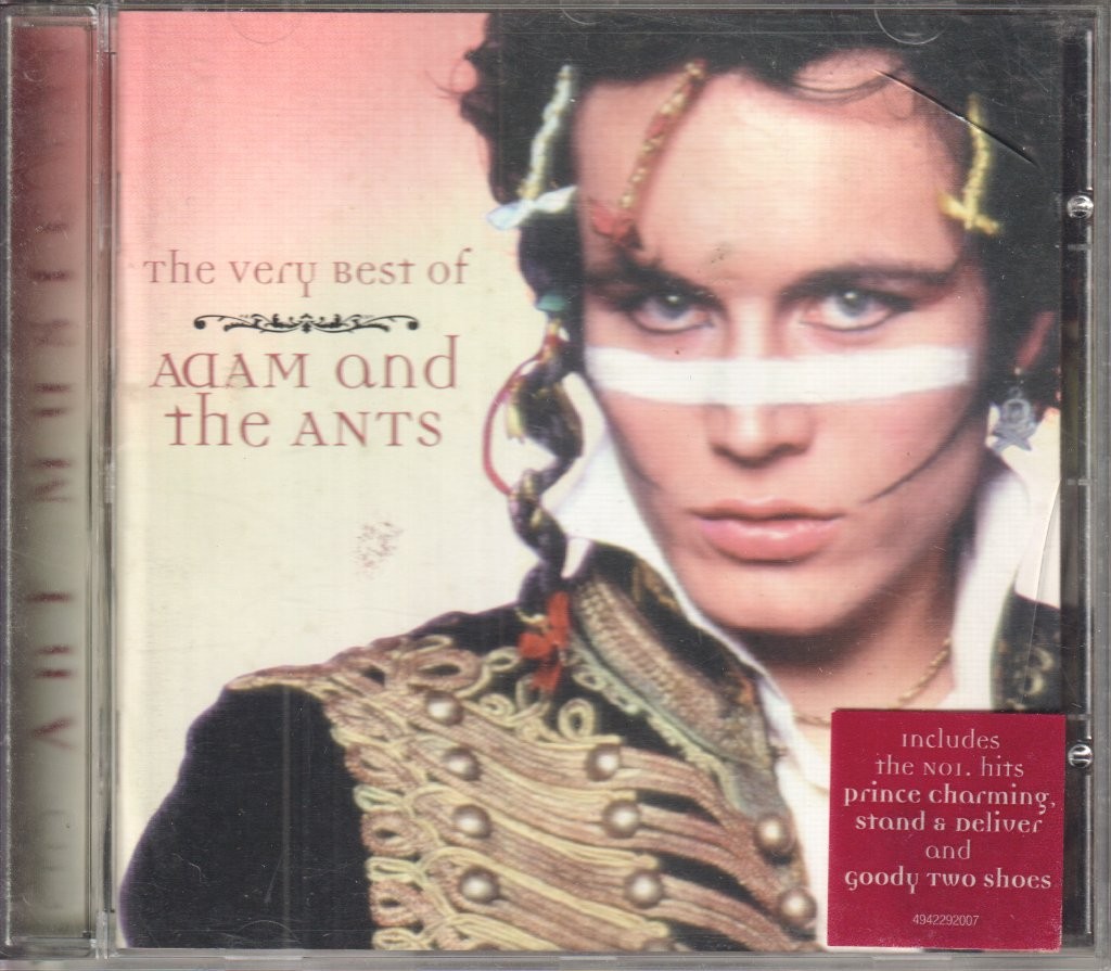 Adam and the Ants Very Best of CD Europe Columbia 1999 has info sticker on front