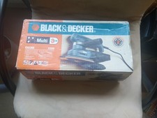Black and Decker Orbital 3 in 1 Multi Sander KA220E 240v Boxed With Accessories