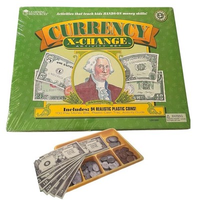 Learning Resources Currency X-Change Activity Set Homeschool Classroom Learning