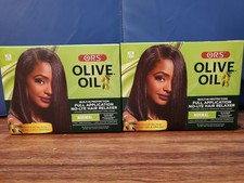 Lot of 2 Ors Full Application No Lye Hair Relaxer Normal 09/2028