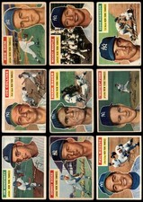 1956 Topps Yankees Team Set 1956 World Series Champs! 1.5 - FAIR 6956787