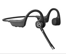 Bluetooth Bone Conduction Headset W / Boom Mic -PTT  Firmware Capabilities -New