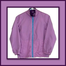 Girl s Purple Reversible Spring/Fall Jacket Size Large