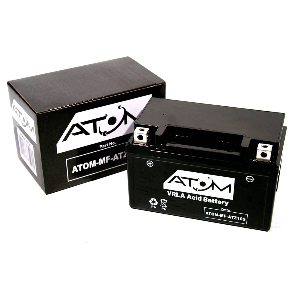 YTZ10S Atom AGM Motorcycle Battery 12V for Honda CBR 1000 RR Fireblade 2004-2007 - Image 2 of 4