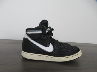 Nike Vandal High Supreme Shoes Mens 9 Black Nylon High Top Sneakers 318330-001