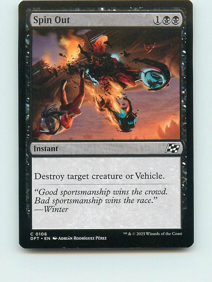 Spin Out - C106 - MTG - Aetherdrift (DFT)