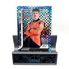 2025 Topps Chrome Formula 1 F1 Alexander Dunne Blue Checker /150 #35