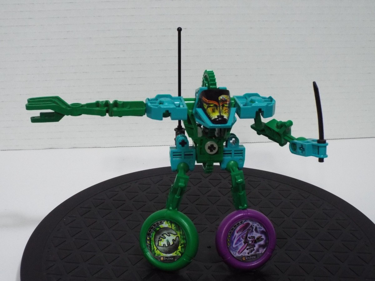 LEGO TECHNICS THROWBOT AMAZON (8505) COMPLETE FIGURE WITH DISKS