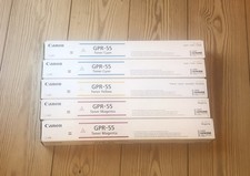 LOT OF 5 Canon GPR-55 Toner Cyan Magenta Yellow C5535i C5540i C5550i