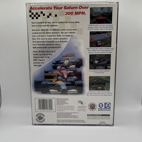 VR Virtua Racing Sega Saturn - Authentic - CIB - Tested & Works -Broken Case