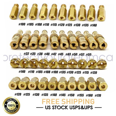 #ad #ad For PWK Keihin Carbs 30Pc Carburetor Main Jets10Pc Slow Jets Pilot Jet Kit $8.89