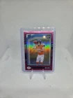 2024 Panini Donruss - Rated Rookie Bo Nix #369 Optic Preview Pink Prizm (RC)