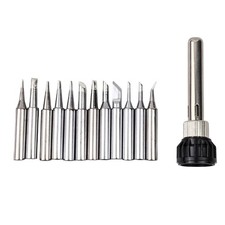 Silver Soldering Iron Tips 4.2cm 13pcs/set Station Tool 900M-T Practical