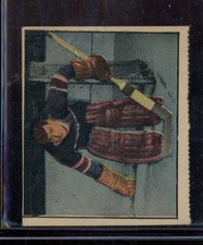 1951 Berk Ross Hockey #1-17 Bill Durnan Canadiens VG-EX 1 LOOK!