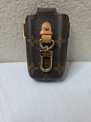Authentic Louis Vuitton Etui Monogram Leather Mobile Phone Case