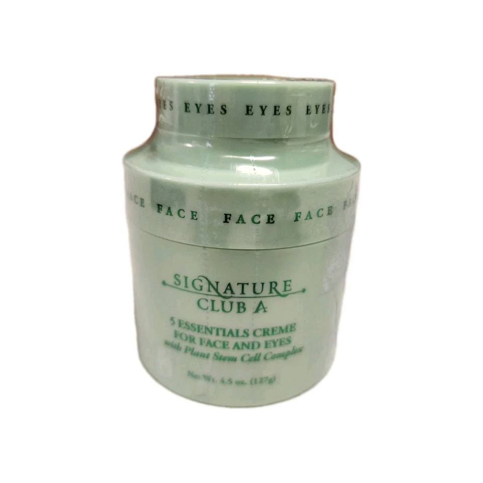 Crema facial y de ojos Signature Club A 5 Essentials dúo de células madre vegetales-4,5 oz-¡NUEVA!! Foto 3 de 4