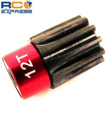 Hot Racing Long 12T Steel 24P Pinion Gear 5mm NSG412L