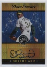 2024 Leaf Press Pass Premium Golden Arm Blue Prism 1/10 Dave Stewart Auto 8d2