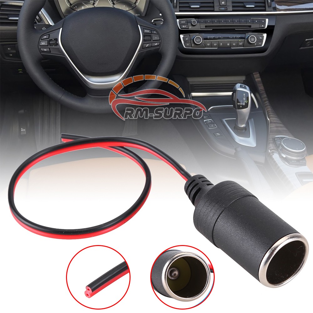 Charger Adapter Cable Female Socket Plug Connector