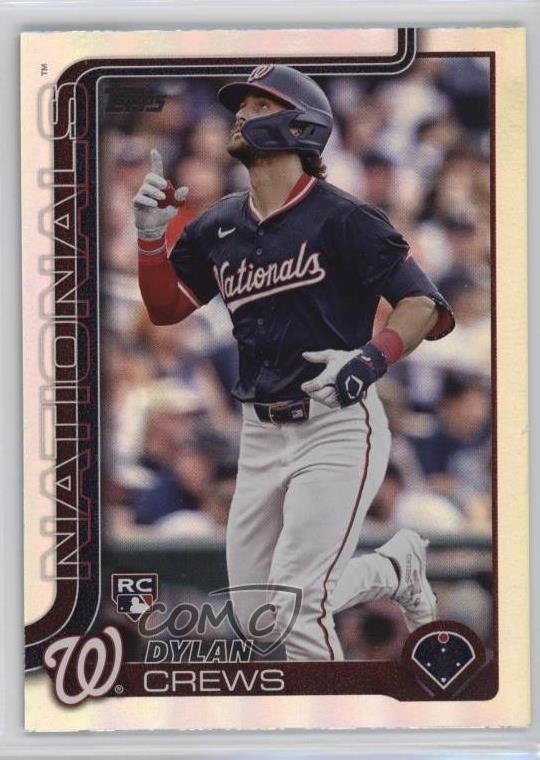 2025 Topps Series 1 Rainbow Foilboard Dylan Crews #74 1np8