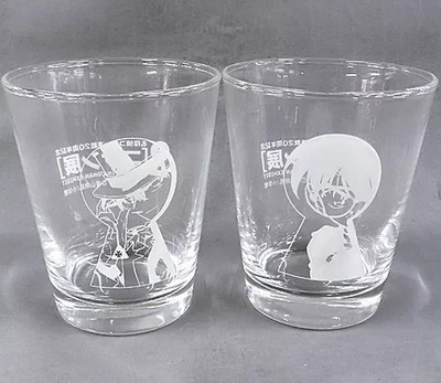 Advance-J Detective Conan 20th Pair Glass Set Edogawa Conan & Phantom Thief Kid