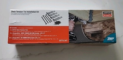 #ad #ad Simpson Strong Tie DTT1Z KT Deck Tie Kit $32.50