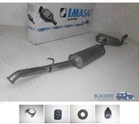 Imasaf Esd Auspuff Endtopf FüR Fiat Tempra S.W. (159) 1.9 Td, EndschalldäMpfer