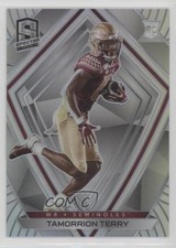 2021 Panini Chronicles Draft Picks Spectra Silver Tamorrion Terry #295 0lt3