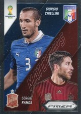 Panini Prizm Wold Cup 2014 Matchups #22 Giorgio Chiellini & Sergio Ramos