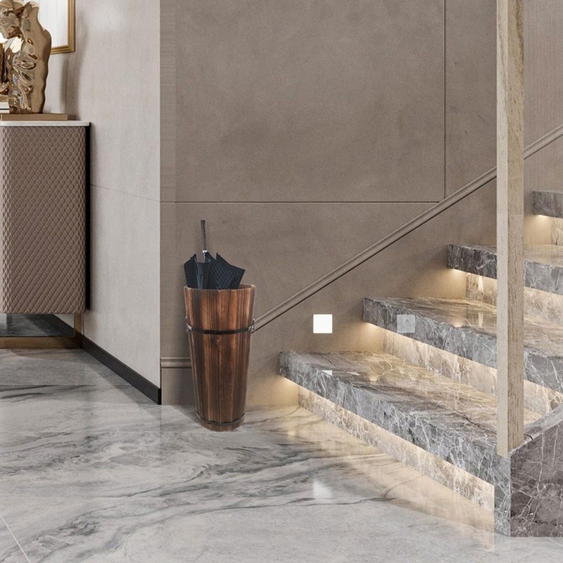 Wooden Umbrella Stand Holder Indoor Cane Fan Organizer Stylish Home Storage New