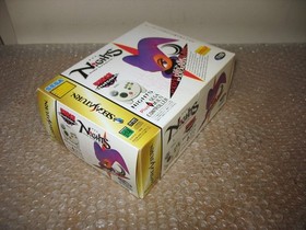 NIGHTS INTO DREAMS+JOYPAD 3D CONTROLLER 6 BUTTONS HSS-0137 SEGA SATURN IMPORT