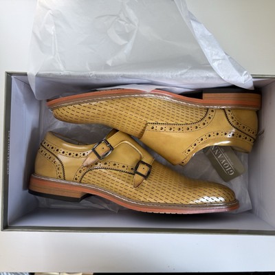 Giovanni Rocky Leather Shoes Scotch NEW WITH TAGS Italian 9M  display picture 2