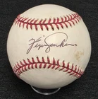 FERGIE JENKINS Signed Official MLB Baseball-HALL OF FAME-CHICAGO CUBS-JSA