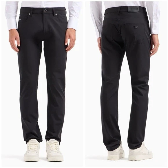 スーツ Emporio Armani basic trousers Emporio Armani Black 32 Size Pants for Men for sale | eBay