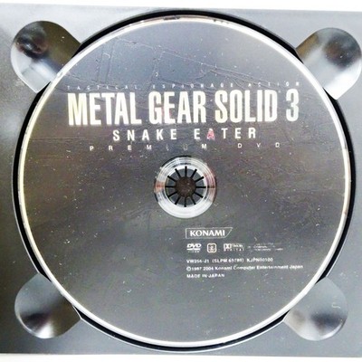 PS2 Metal Gear Solid 3 Snake Eater Premium Package Konami Sony