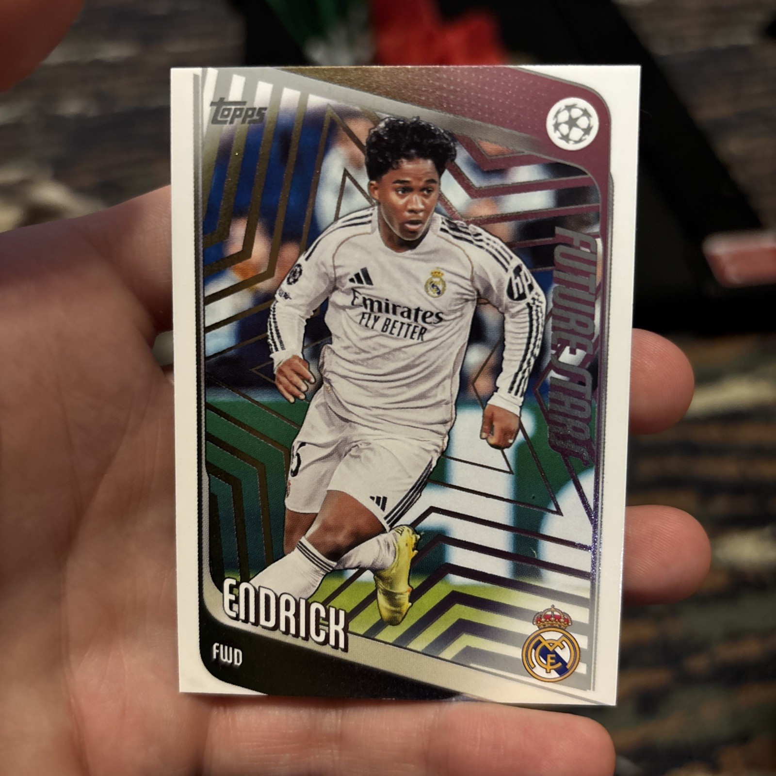2025-26 Topps UEFA Club Competitions Endrick #86
