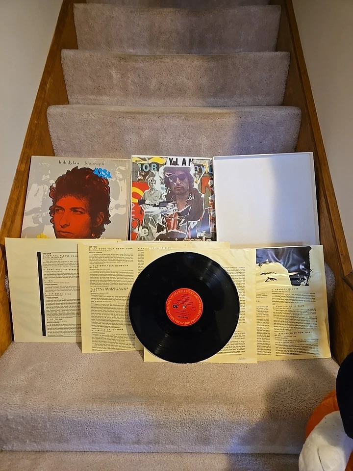 Bob Dylan - Biograph Record (Vinyl, 5 LP Set, Book, Compilation, Box Set) VG+ - Image 2 of 4