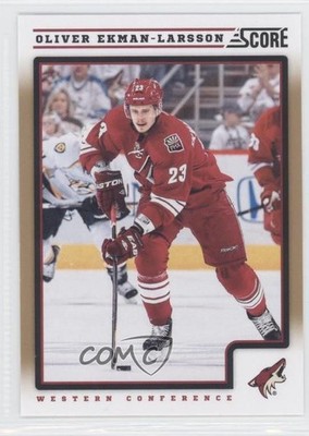 2012-13 Score Gold Rush Oliver Ekman-Larsson #364 0a4