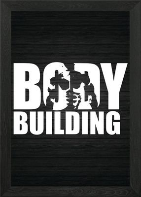 Bodybuilding Mr Olymia Framed Wall Art Poster Canvas Print Picture