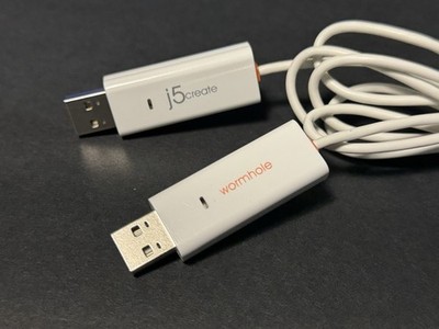 J5Create JUC400 Wormhole Switch USB Transfer Cable for Mac Windows