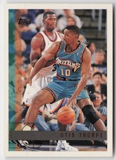 Otis Thorpe Topps Chrome - Refractors 196 NM