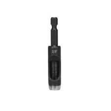 3/8" Dia Carbon Steel Leather Hollow Hole Punch Tool Hex Shank Drill Fabric