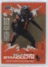 2025 Upper Deck CFL Season Standouts High Gloss 6/10 Garry Peters #81 bj5