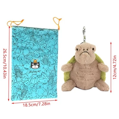 Original Mr. Timmy Turtle Pendant Keychain Cute Girl Bag Doll Plush Toy Doll - Bild 1 von 4