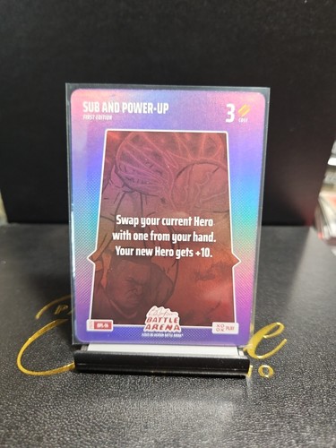 2026 Bo Jackson Battle Arena Sub and Power-Up 1st Edition Bonus Play FOIL